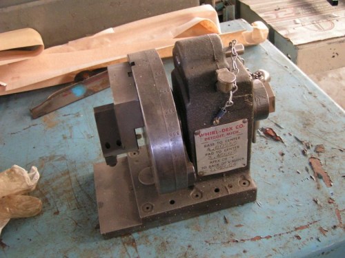 RR 251 Whirldex Grinding Fixture